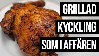 Grillad kyckling som i affären  i airfryer [upl. by Doone]