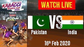 Kabaddi World Cup 2020 Live  Pakistan vs India  16 Feb  Final  BSports [upl. by Aisul]