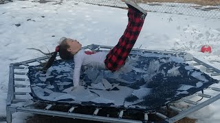 Winter Fails Funny Winter Fails of The Week  FailArmy [upl. by Kinata769]