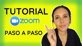 Como usar Zoom  PASO A PASO [upl. by Adialeda]