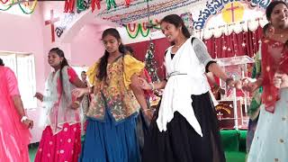 sandadi cheddam christmas song [upl. by Einalam]