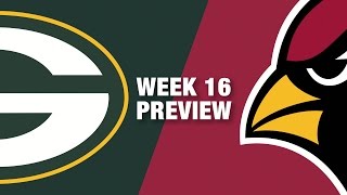 Packers vs Cardinals Preview Week 16  NFL [upl. by Kam]