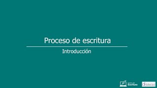 Proceso de escritura [upl. by Allimrac]