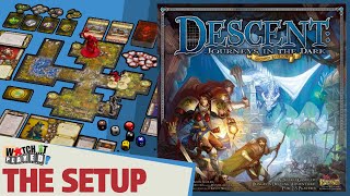 Descent Second Edition  How To Play  Setup [upl. by Assen161]