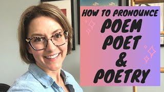 Learn to Pronounce POEM POET POETRY  American English Pronunciation Lesson learnenglish [upl. by Nossah]