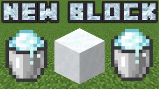 Minecraft 117  How To Get And Use Powder Snow [upl. by Abdu]