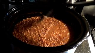 Slow Cooker Baked Beans [upl. by Ahselak]