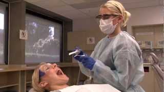 Dental Assistant Training Suctioning [upl. by Essirehc]