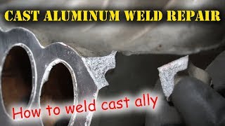 TFS Cast Aluminum Weld Repair [upl. by Ozmo]